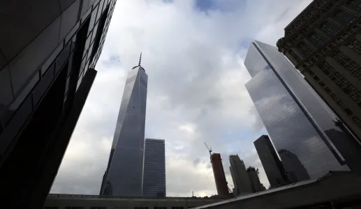 Imagem de arranha-céus na cidade de Nova Iorque