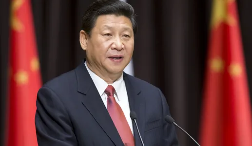 Imagem de Xi Jinping, presidente da República Popular da China