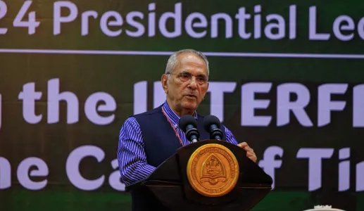 Imagem do ex-Presidente da República de TImor-Leste, José Ramos Horta, em Díli. Crédito: Shutterstock.