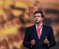 Gonçalo Saraiva Matias no Encontro da Fundação Francisco Manuel dos Santos em 2021, "Desafiar Portugal".