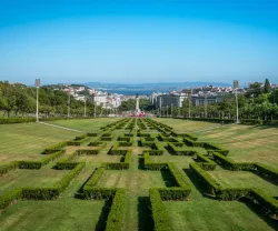 Imagem do Parque Eduardo VII, em Lisboa