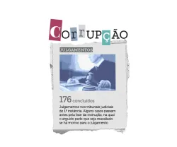 Imagem da infografia sobre corrupção e condenações por este crimes em Portugal