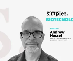 Imagem ilustrativa do programa «Biotecnologia não é assim tão simples», com Andrew Hessel