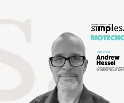 Imagem ilustrativa do programa «Biotecnologia não é assim tão simples», com Andrew Hessel