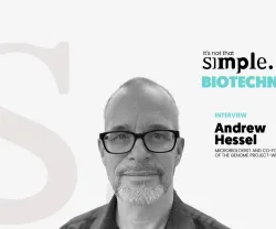 Imagem ilustrativa do programa «Biotecnologia não é assim tão simples», com Andrew Hessel