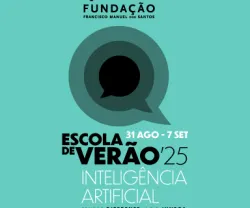 Imagem da Escola de Verão 2025, dedicada a debater a inteligência artificial.