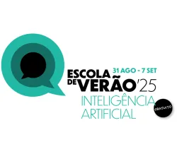 Imagem da Escola de Verão 2025, dedicada à Inteligência Artificial