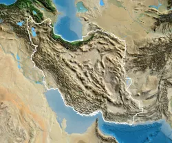 Imagem satélite do Irão