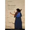 Capa do livro «Pais Nossos» com a sombra do pai sobre uma menina, sentada, a brincar na areia.