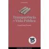 Capa de livro em cor de tijolo, com o desenho de telhas de vidro ao centro e com o texto "Transparência na Vida Pública" e "Susana Duarte Coroado".