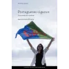 A capa de um livro da Fundação com uma senhora a levantar uma bandeira da comunidade cigana.