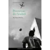 Capa do livro «Promessas do futebol»: jovem observa uma bola no ar, com um avião e um edifício ao fundo.