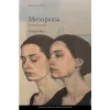 Capa do livro “Menopausa, Informação é poder", com duas mulheres de perfil retratadas.